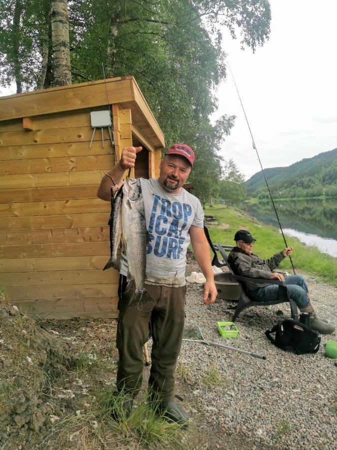 Holmset Camping And Fishing Namdalseid Extérieur photo
